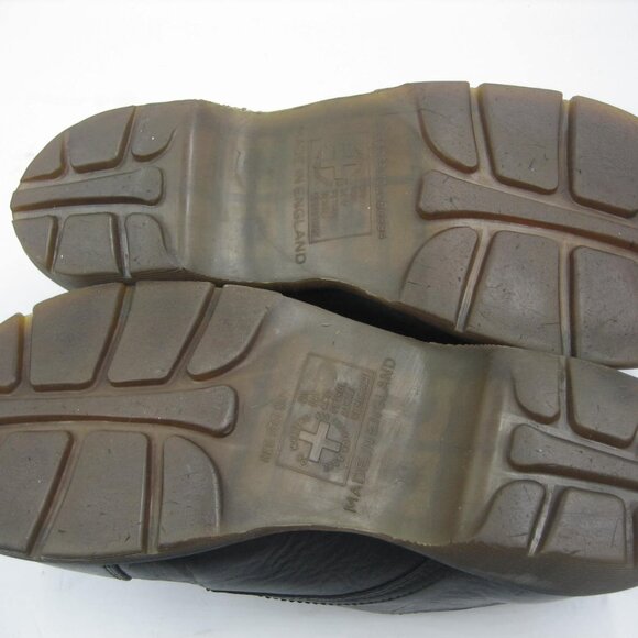 Dr. Martens Vintage Black Leather Derby Oxford 8309 England Women’s UK 6 US 8 - Picture 11 of 13